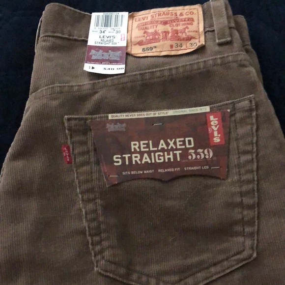 Levi's Other - Brown Corduroy 559 Levi’s